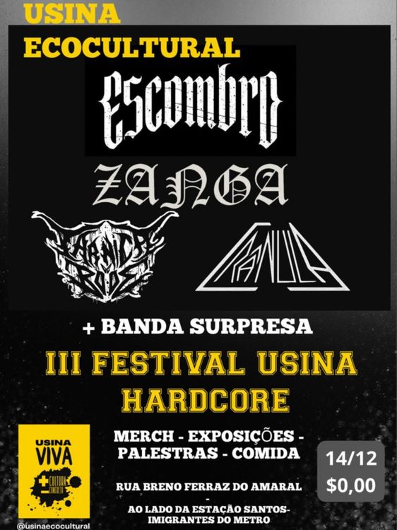 III Festival Usina Hardcore