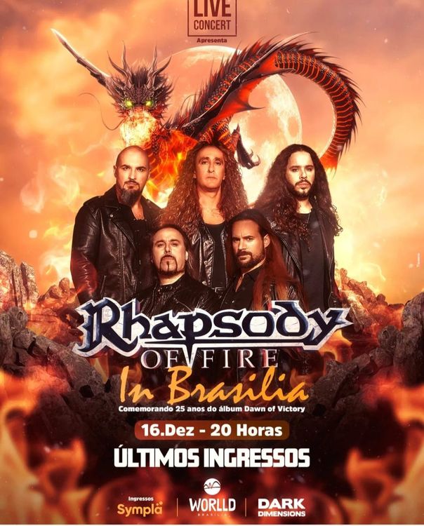 Rhapsody of Fire em Brasília