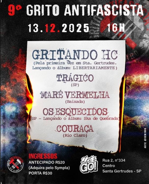 9º Grito Antifascista