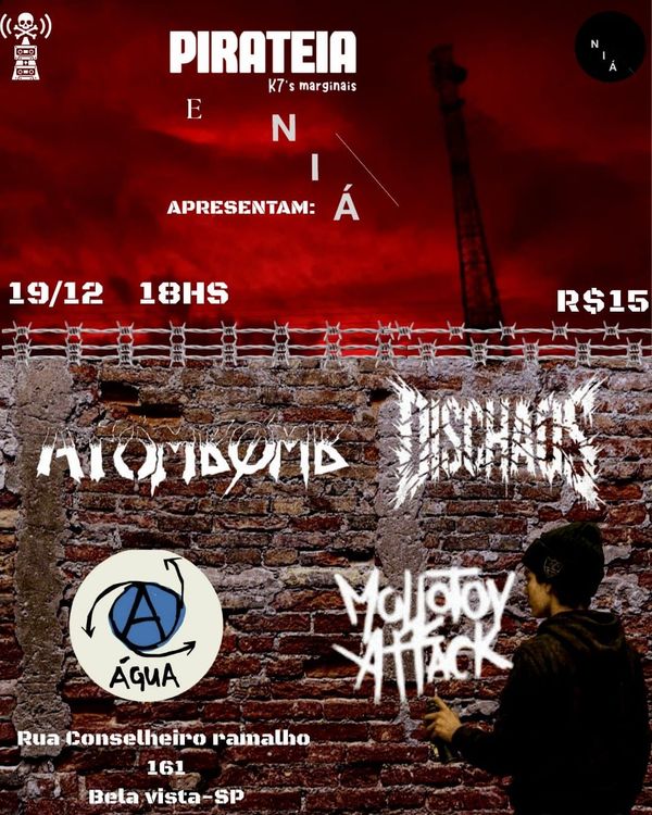 Pirateia K7 & Niá apresenta 