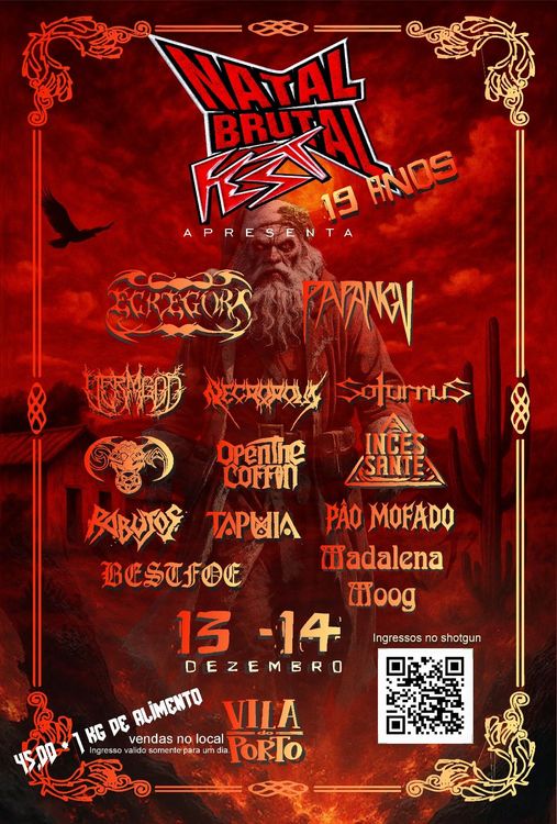 Natal Brutal Fest - 19 Anos